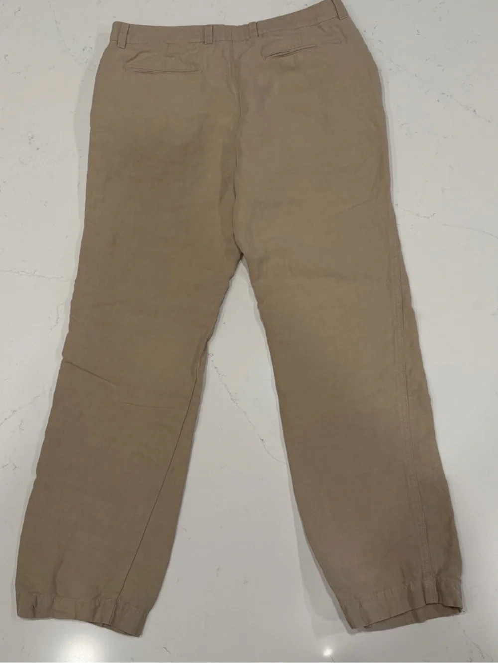 Tommy Bahama Men’s Khaki Linen/Silk Pants 32x28